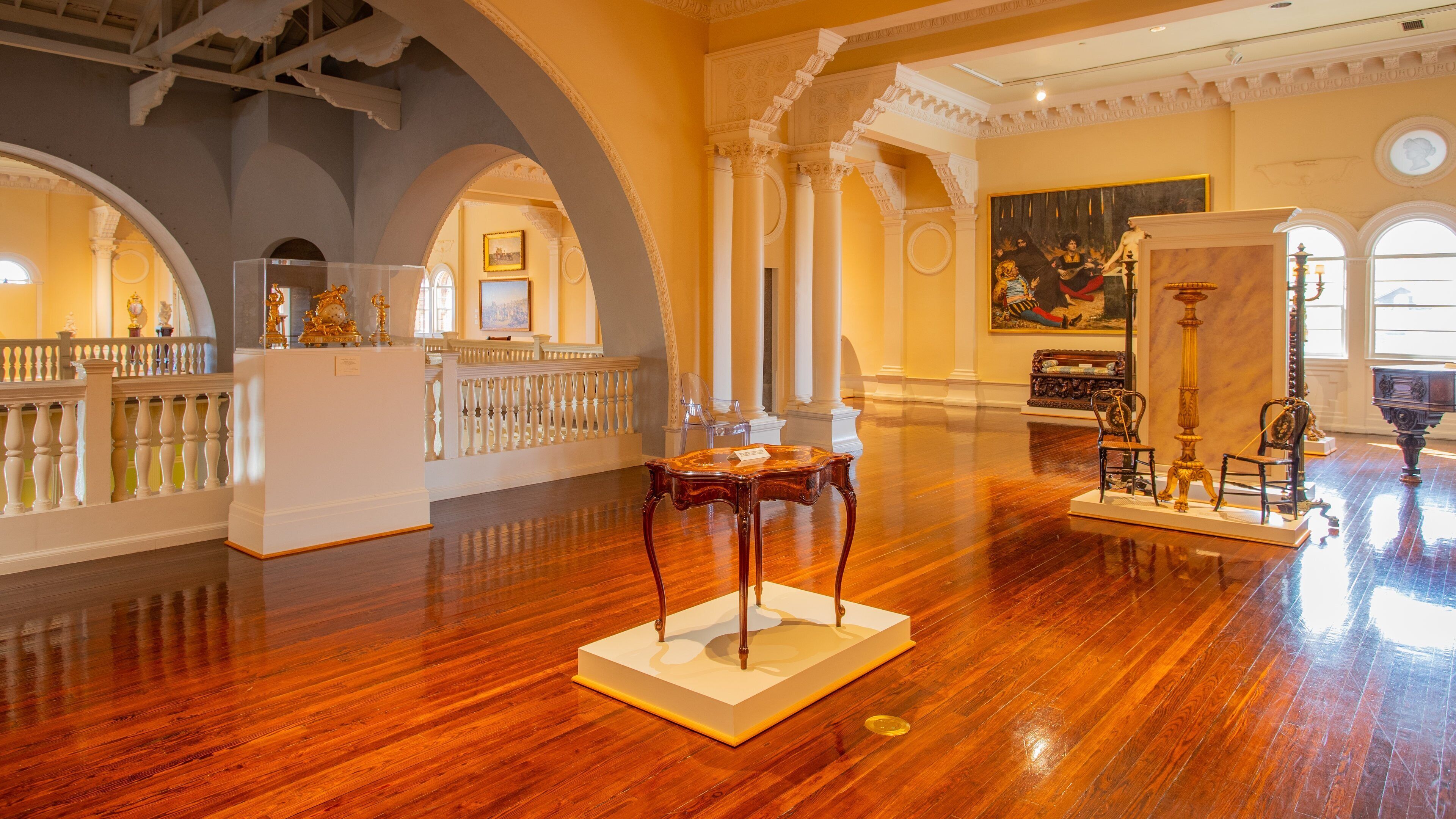 Lightner Museum showing interior views