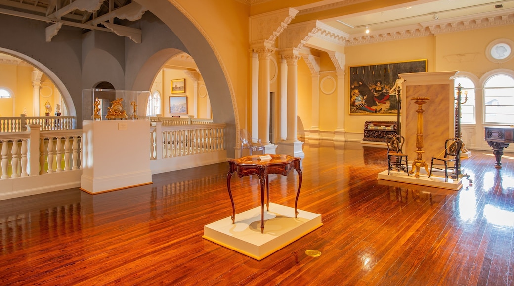 Lightner Museum showing interior views