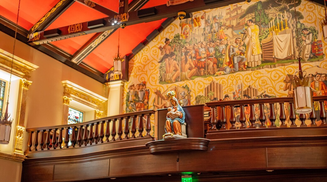 Cathedral Basilica of St. Augustine showing religious aspects, a church or cathedral and interior views