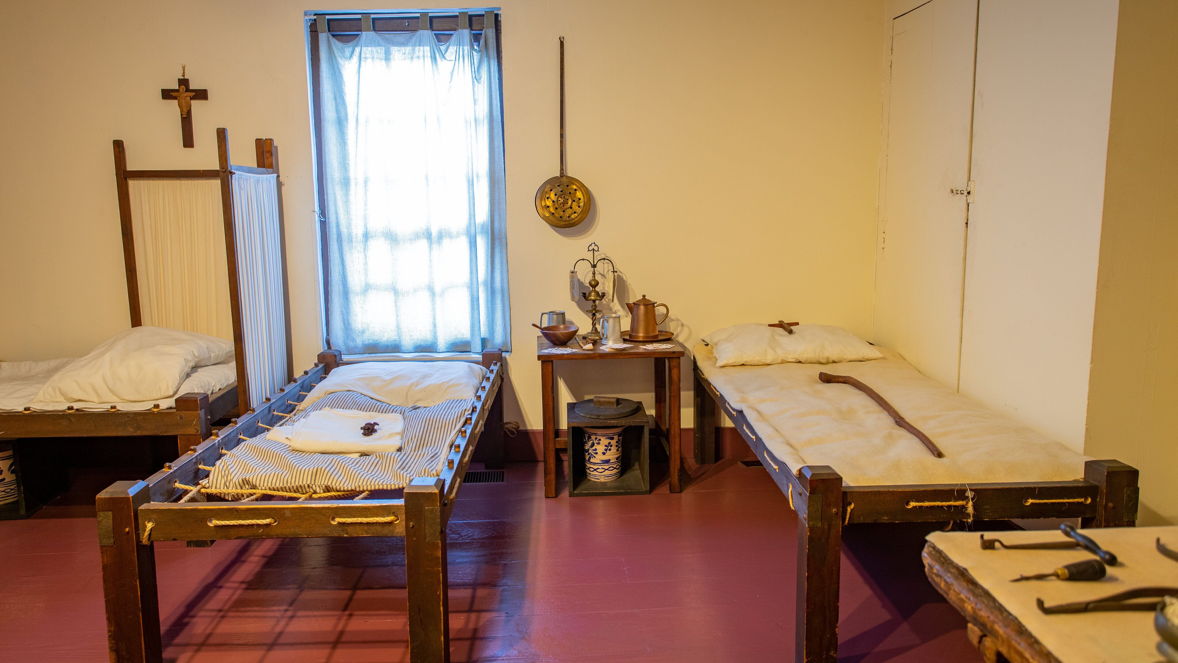 Spanish Military Hospital Museum featuring interior views