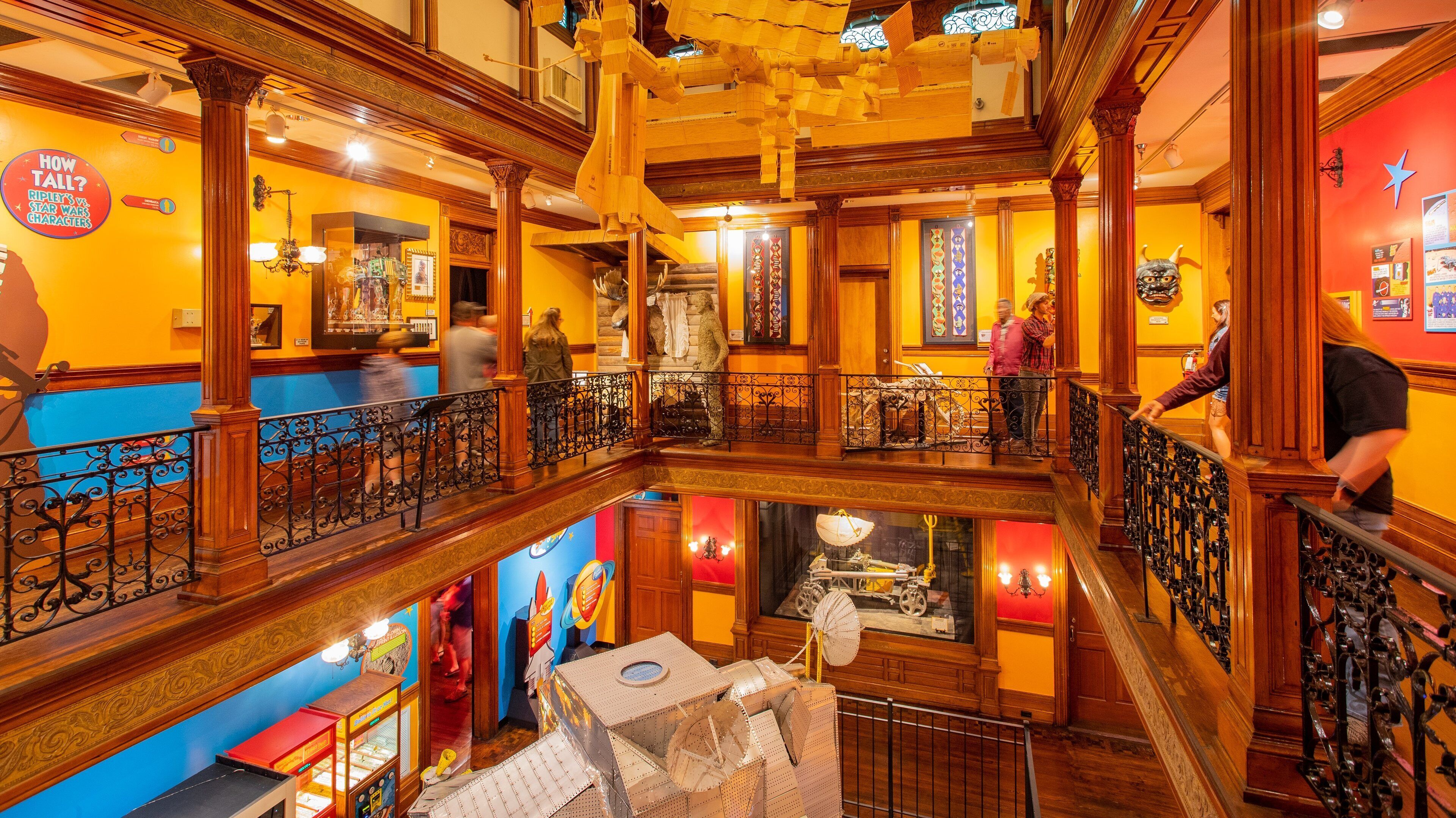 Ripley\'s Believe It Or Not showing interior views