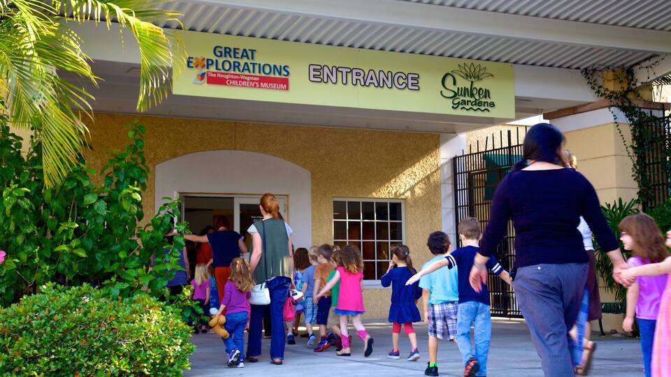 Great Explorations Children\'s Museum as well as a large group of people