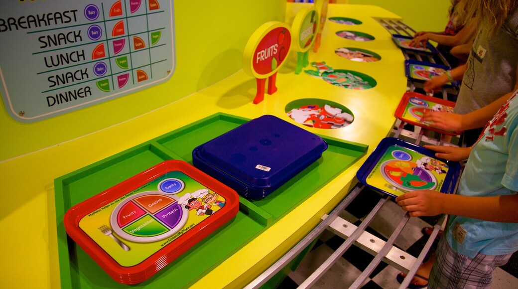 Great Explorations Children\'s Museum mettant en vedette vues intérieures