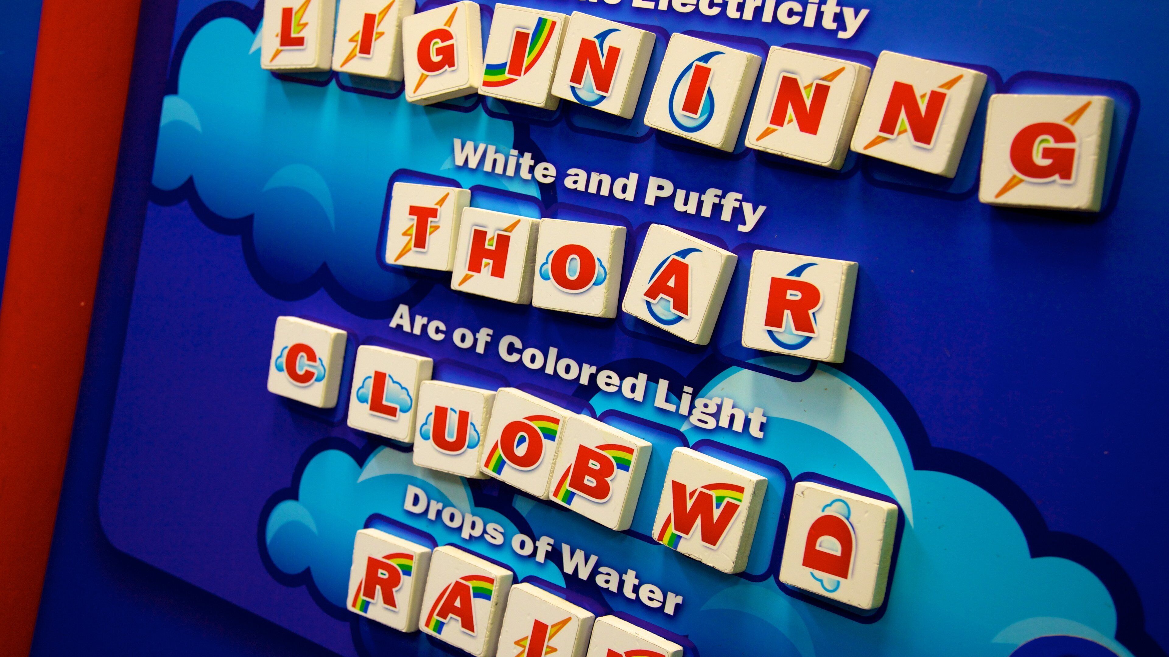 大探索兒童博物館 其中包括 指示牌