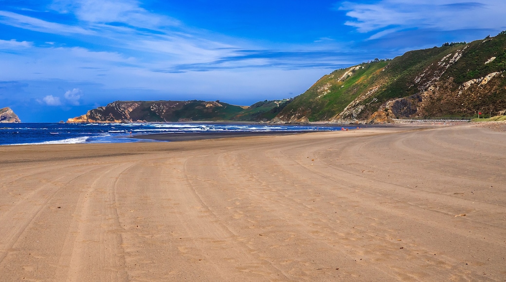 Beach of Los Quebrantos, Cantabrian Sea, San Juan de la Arena, Soto del Barco, Principado de Asturias, Spain, Europe