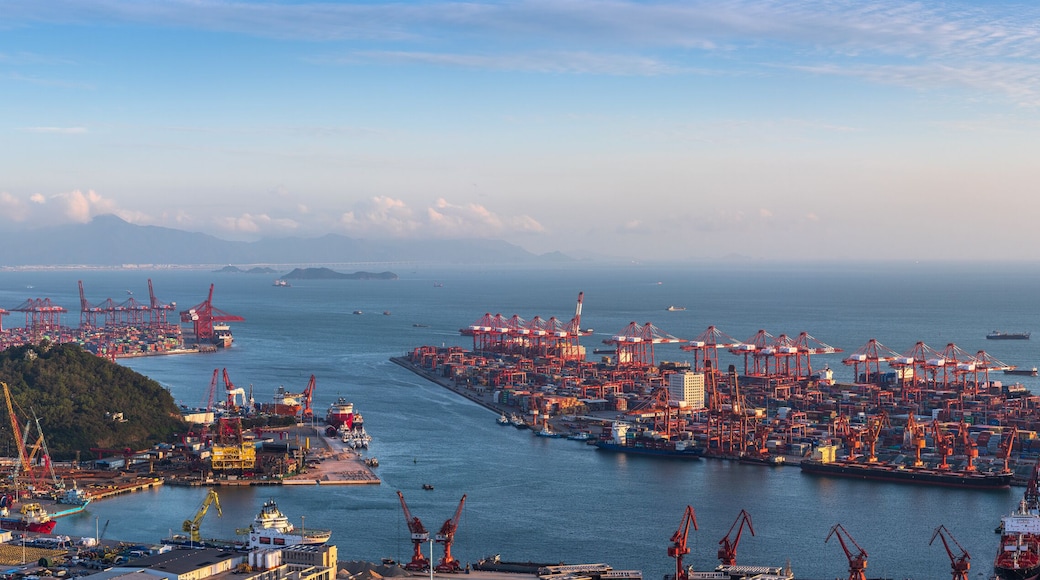 Container terminal, Chiwan Port, Nanshan District, Shenzhen