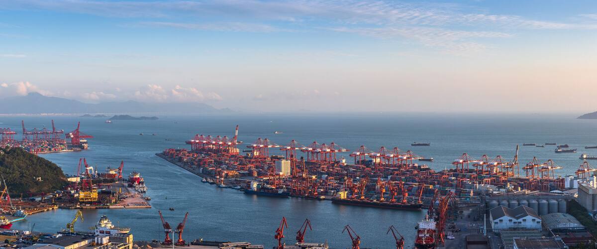 Container terminal, Chiwan Port, Nanshan District, Shenzhen