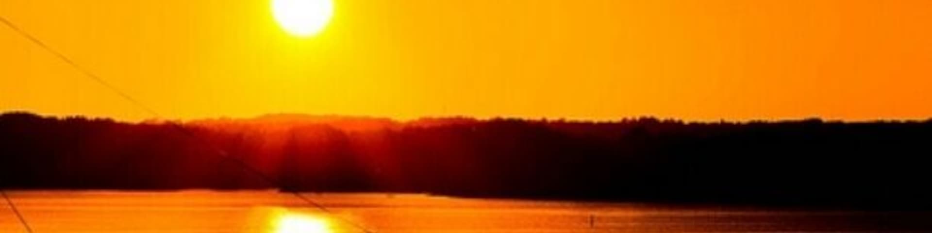 The big island of Orust in the Swedish western archipelago is famous for its many pretty havens and fishing villages. Here, at Morlanda, is where yours truly spends his summers watching this sunset night after night.