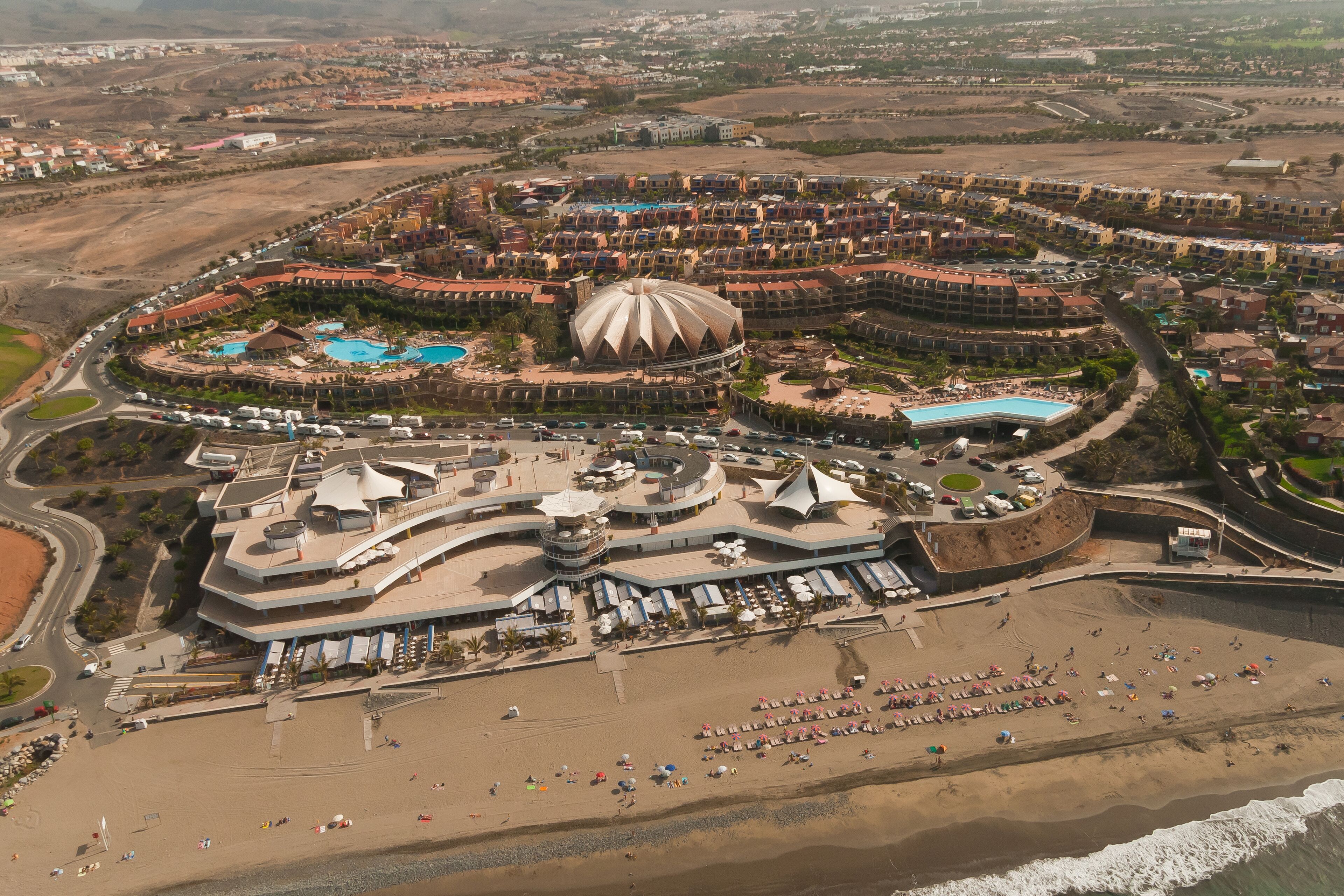 Meloneras beach in southern Gran Canaria