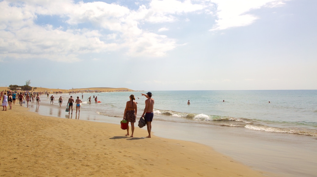 Meloneras featuring yleiset rantanäkymät ja hiekkaranta