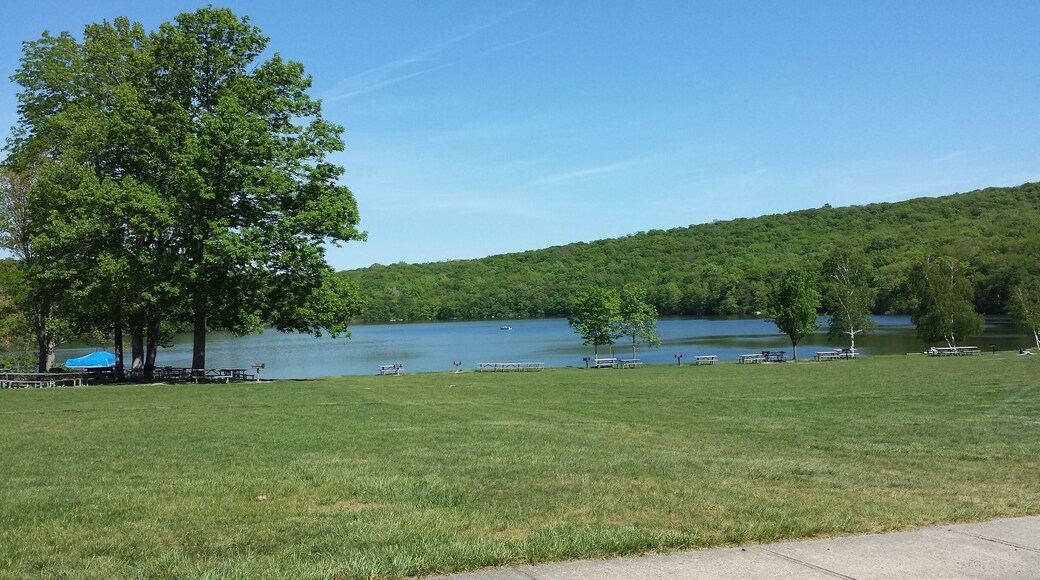 Great place for hiking, swimming.
, boating and fishing. Also skeet shooting up at Thunder Mountain.