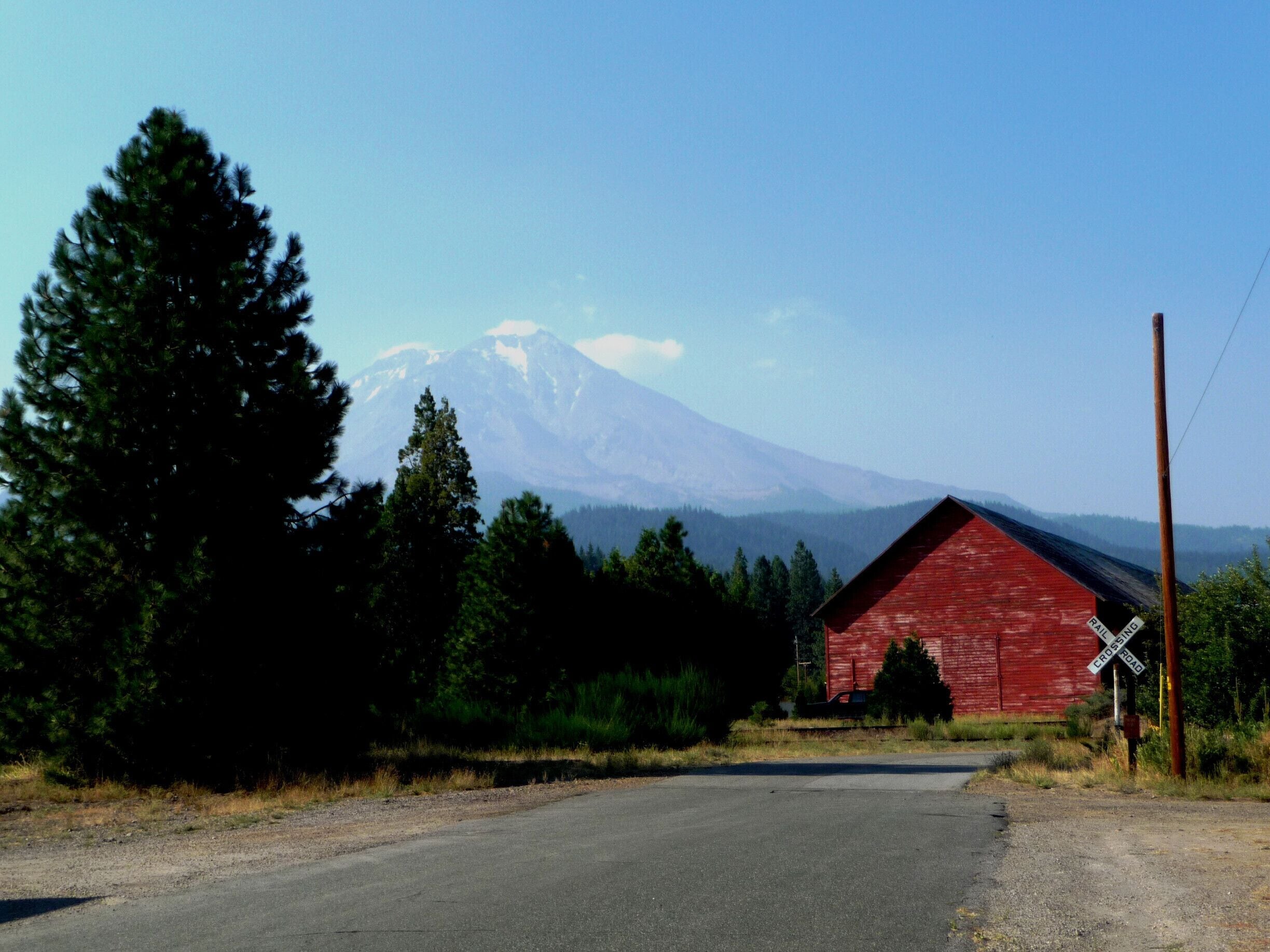 View on Mount Shasta slightly obscured by wildfire smoke.


For more pictures of McCloud and Mount Shasta, check out the photo essay on my blog:

http://thebrittertruth.blogspot.com/2015/09/mccloud-ca-weekend-getaway-photo-essay.html
 
#weekendgetaway #roadtrip #nature 