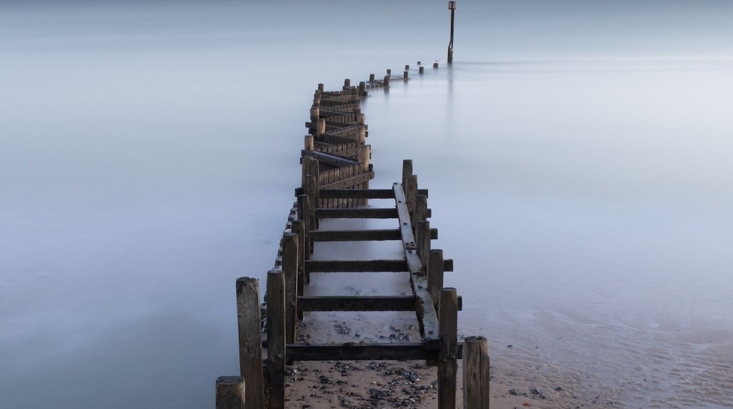 Groynes at Overstrand beach