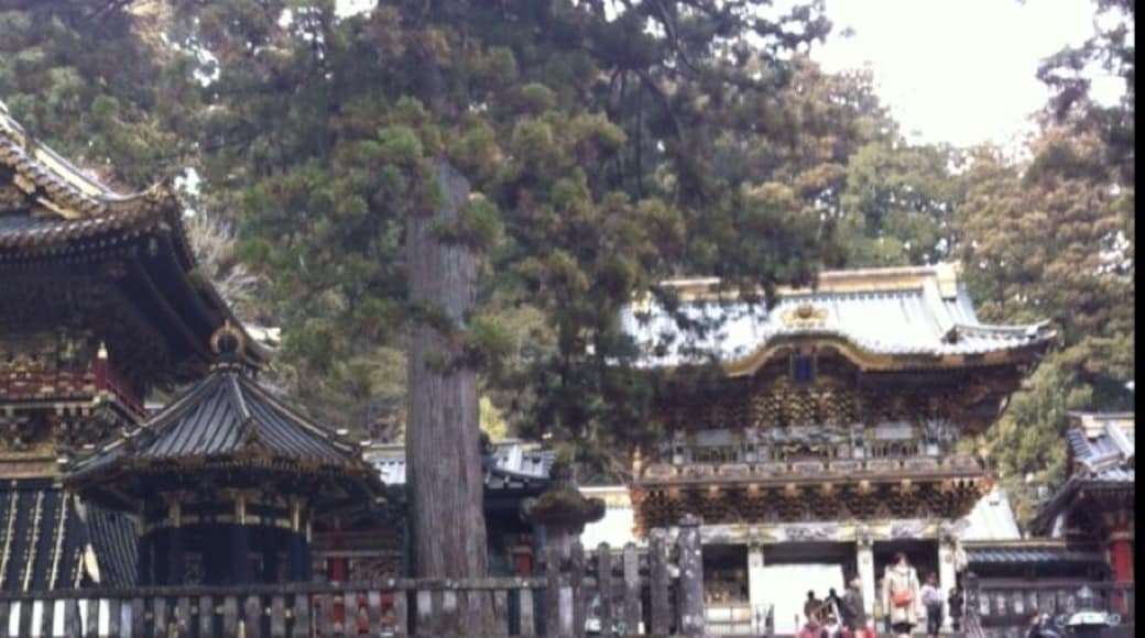 The Shrine is built on high hill about 550m.