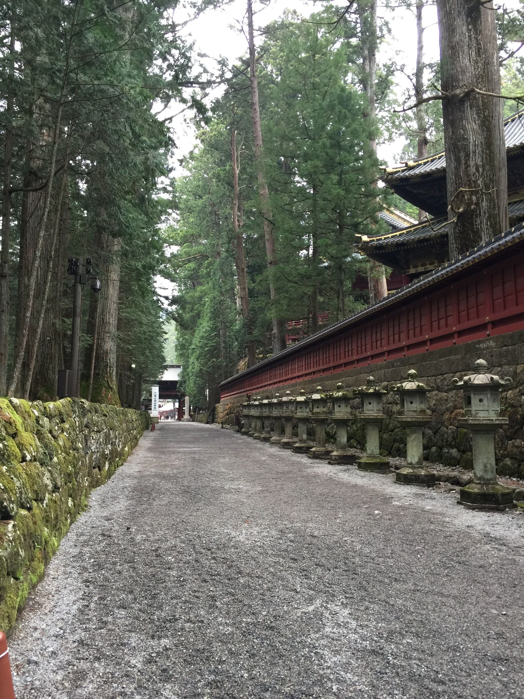 Temple area at world heritage site, Nikko