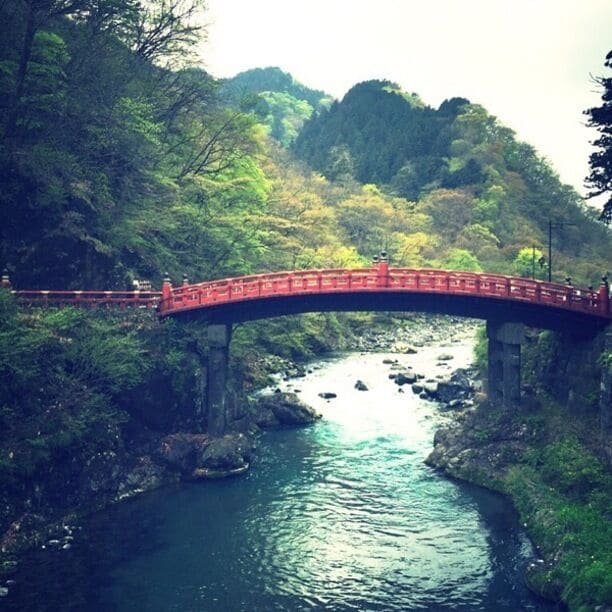Shinkyo Bridge, built 1636