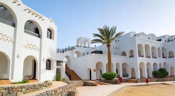 Traditional architecture of Hurghada in Egypt