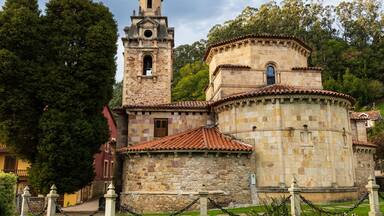 San Miguel temple. Puente Viesgo, Cantabria, Spain.