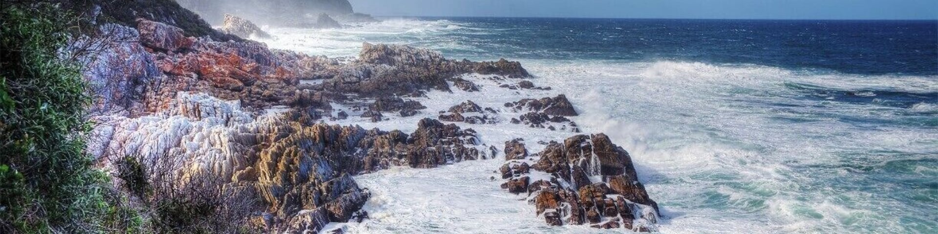 #TroveOn If you choose to hike along the Otter Hiking Trail in Tsitsikamma National Park in South Africa to visit the waterfall that is roughly 1.5 hrs in from the Storms River mouth. You will be rewarded with this site on your return trip. #ocean #wavescrashing #ottertrail #southafrica #gardenroute