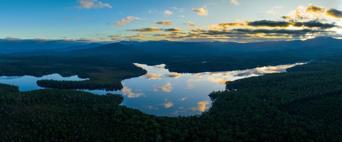 Yacht in a beautiful national park on holiday