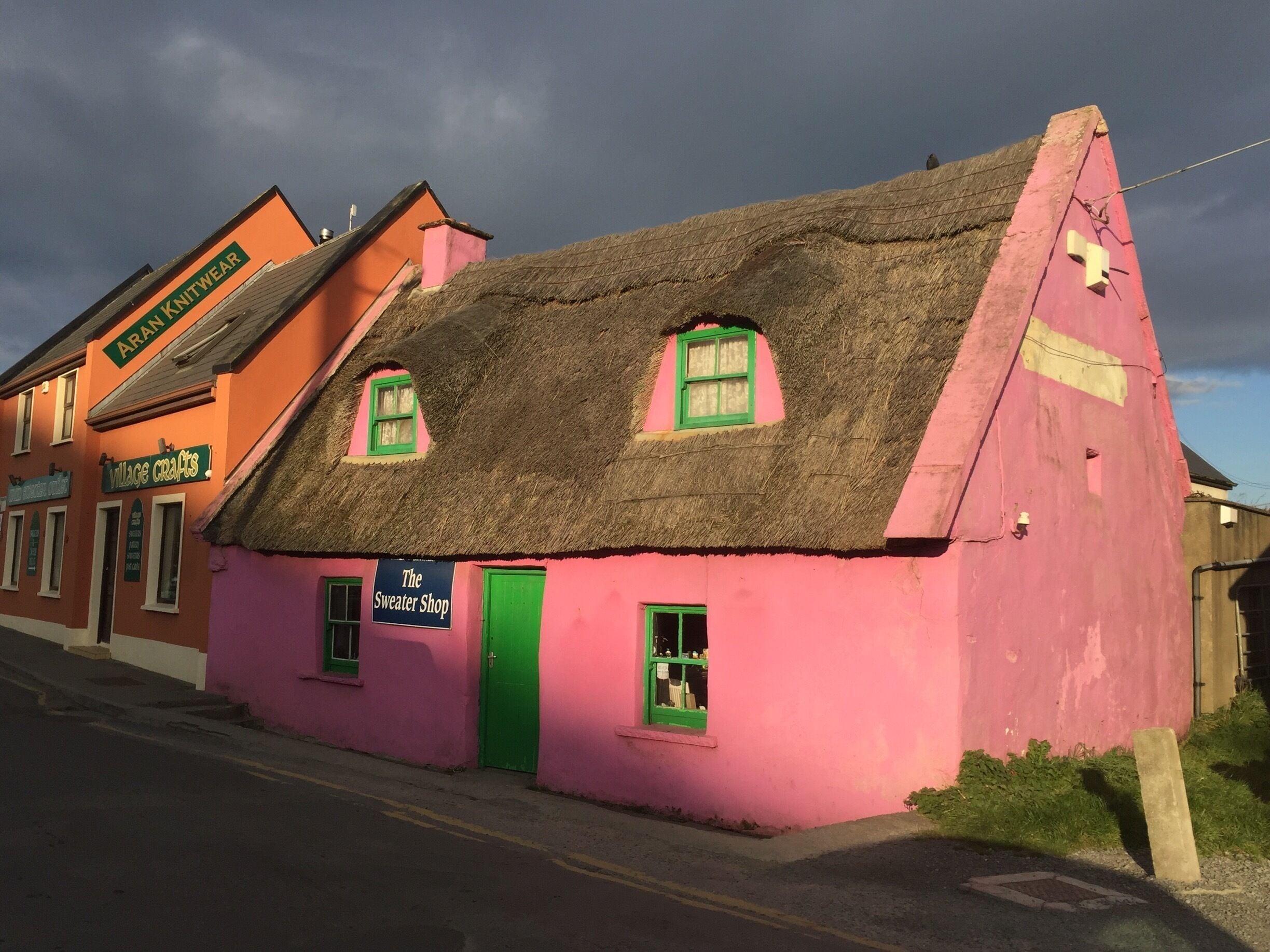 Doolin, Ireland on the west coast of the country. A great jumping off point to see the Aran Islands and the Cliffs of Moher. #Ireland