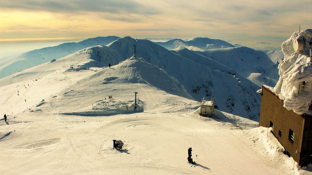 I was atop Mt. Chopok, in the Low Tatras Mountains. Chopok is at 2,024 m (6,640 ft) and is the 3rd highest peak of the Low Tatra Range. The views were truly breathtaking from there! Including the meteorological observatory tower covered in snow. But, most of my time in Slovakia was in the High Tatras. The mountains there are even bigger and more epic. I was based in the small city of Poprad and took trips every day. I was in Slovakia in September 2015, too. But this was my 1st time in winter! And with a good camera ;). I also had a wonderful time in Budapest, as well! My very 1st time there. But, while I spent most of my time in the High Tatras I loved being in the Low Tatras! The mountains were absolutely magnificent! And I came to Chopok at a perfect time of day :).
I took this photo in March 2018.
