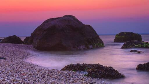 Sunset at Rocky Point Rd.
