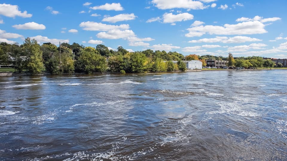 Rock River at Janesville, Wisconsin