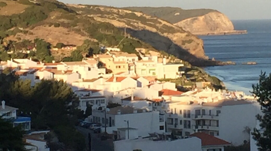 Sun setting on the small fishing village Salema. One road in makes this a great find for a day out. Great beach and fantastic restaurants spilling out onto the beach. Just a quick 20 min drive from Lagos.