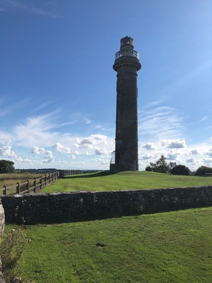 The Spire of Lloyd is located on a hill near Kells. It is accompanied by a small memorial, a park with a playground for children, and marks the head of a three kilometer nature hike. #Ireland #Kells