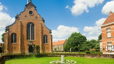 Turnhout beguinage, Church of the Holy Cross, Belgium, Unesco World Heritage Site.