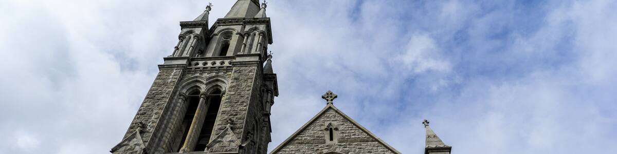 Stone church building with bell tower; Charleville, County Cork, Ireland