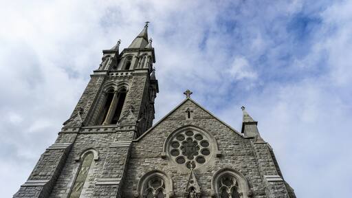 Stone church building with bell tower; Charleville, County Cork, Ireland