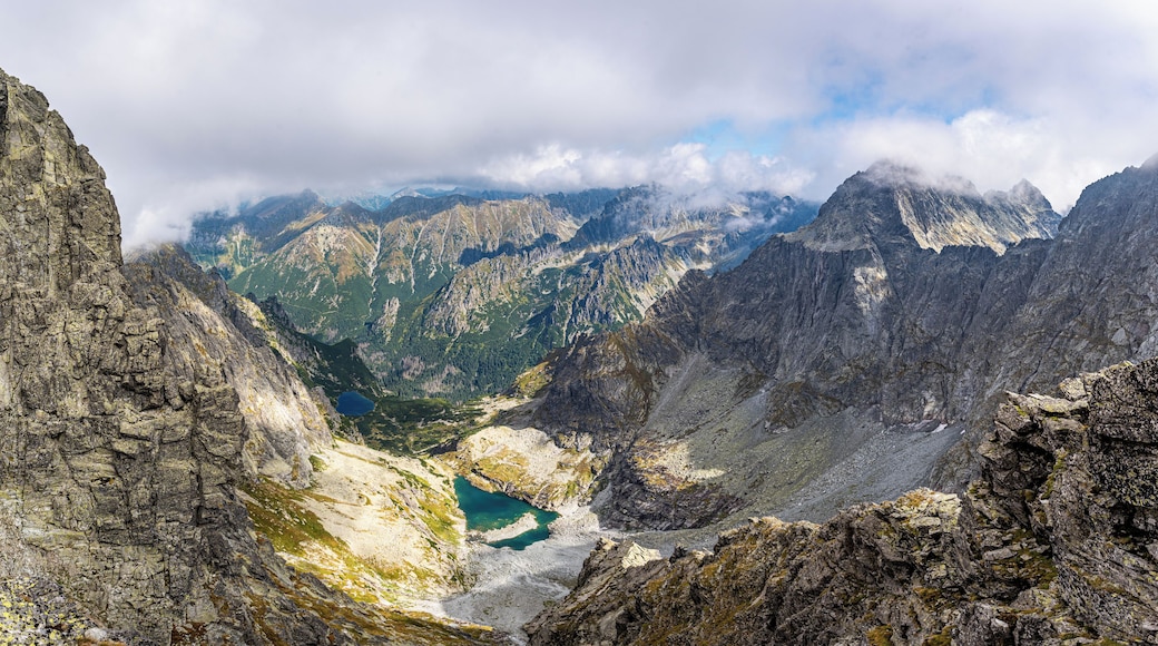 About half an hour before you reach the summit of Rysy from Slovakian side, you will get a view of Zmrzlé pleso v Bielovodskej doline.
#Adventure