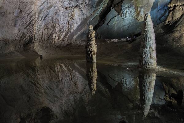 Belianska cave is situated in the Tatra mountains of Slovak republic and it really worth a visit to this amazing cave. It is just half an hour hike from the main road where there is heaps of space to park your vehicle. It is simply a cool place to be in.