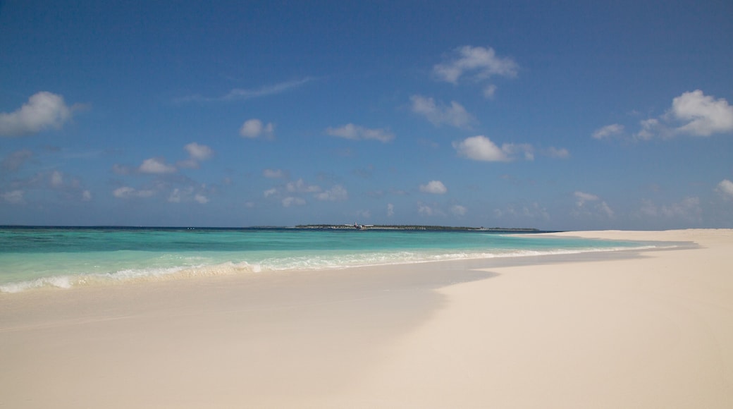 Weißer Sandstrand Atoll Insel Malediven