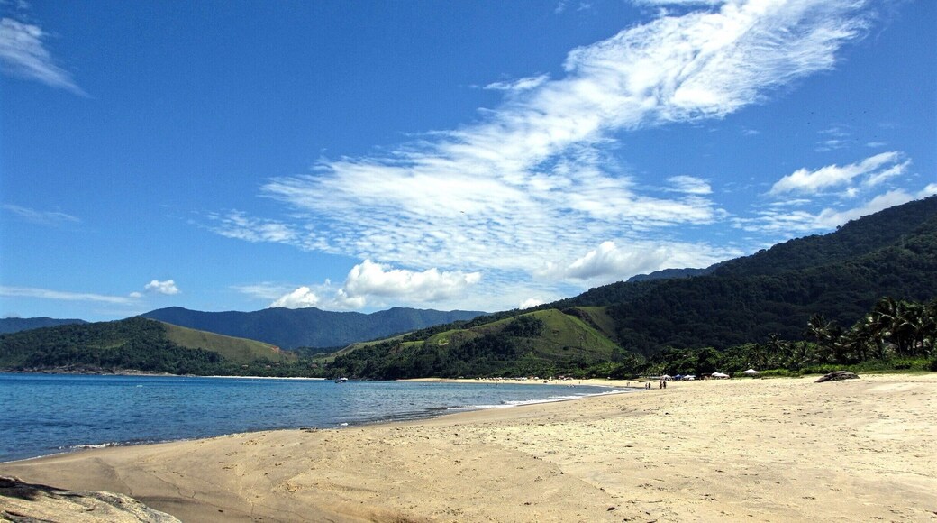 The mostly uncrowded beach was amazing during our long weekend away from the chaotic Sao Paulo!
We accidentally rented a compact car with manual transmission (most have this) and no A/C! Silly gringo. Also the traffic leaving the city was a disaster but after that it wan an enjoyable road trip. Until we had to come back in to the city, that is. There is a reason the rich use helicopters!
#blue