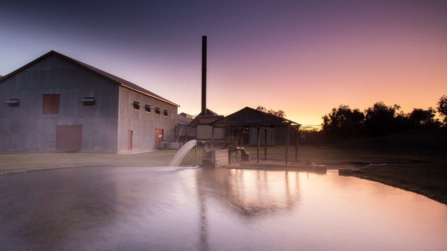 Blackall has the only fully intact steam-powered wool washing plant left in Australia. The historic Blackall Woolscour is a living museum and offers guided tours year round.
The town's water supply comes from the Great Artisian Basin and one of the bores is located on site. The temperature of the water is 58 degrees Celsius and is steaming in the early morning light.
#queensland #australia