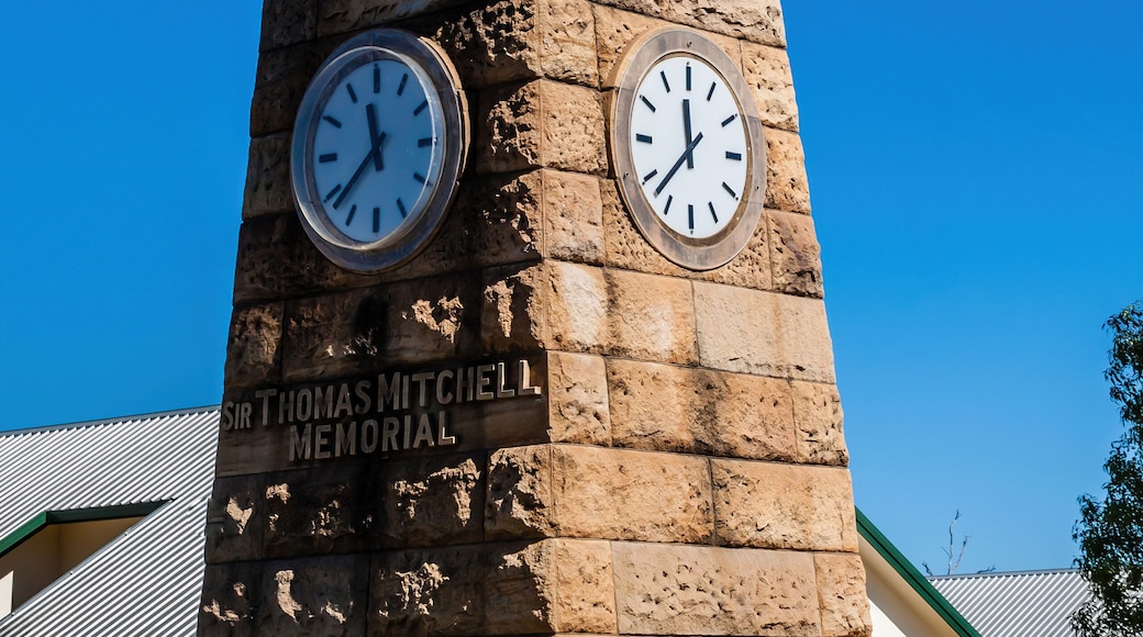 Memorial to Sir Thomas Mitchell in Blackall, Australia