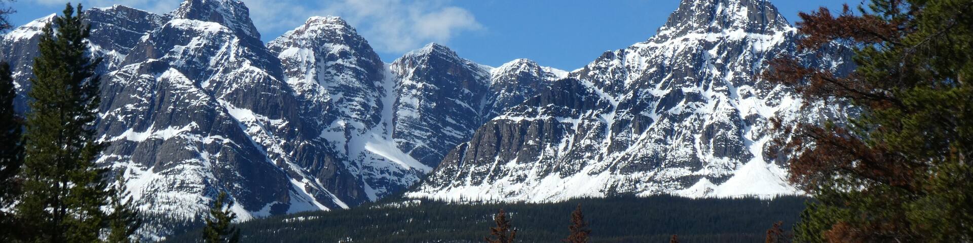 Pretty sweet view from our campground last night.