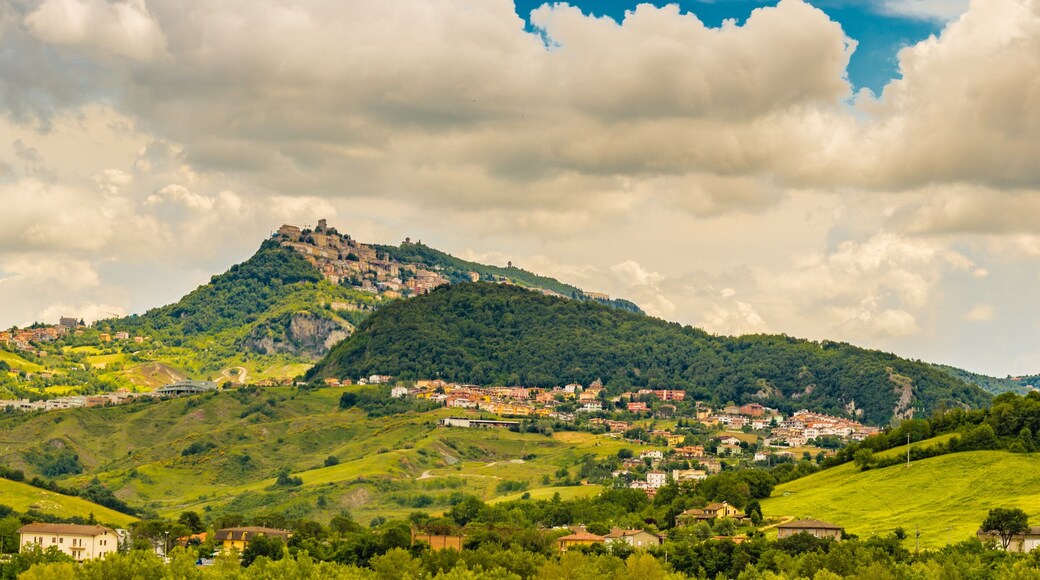 countryside of Romagna in Italy