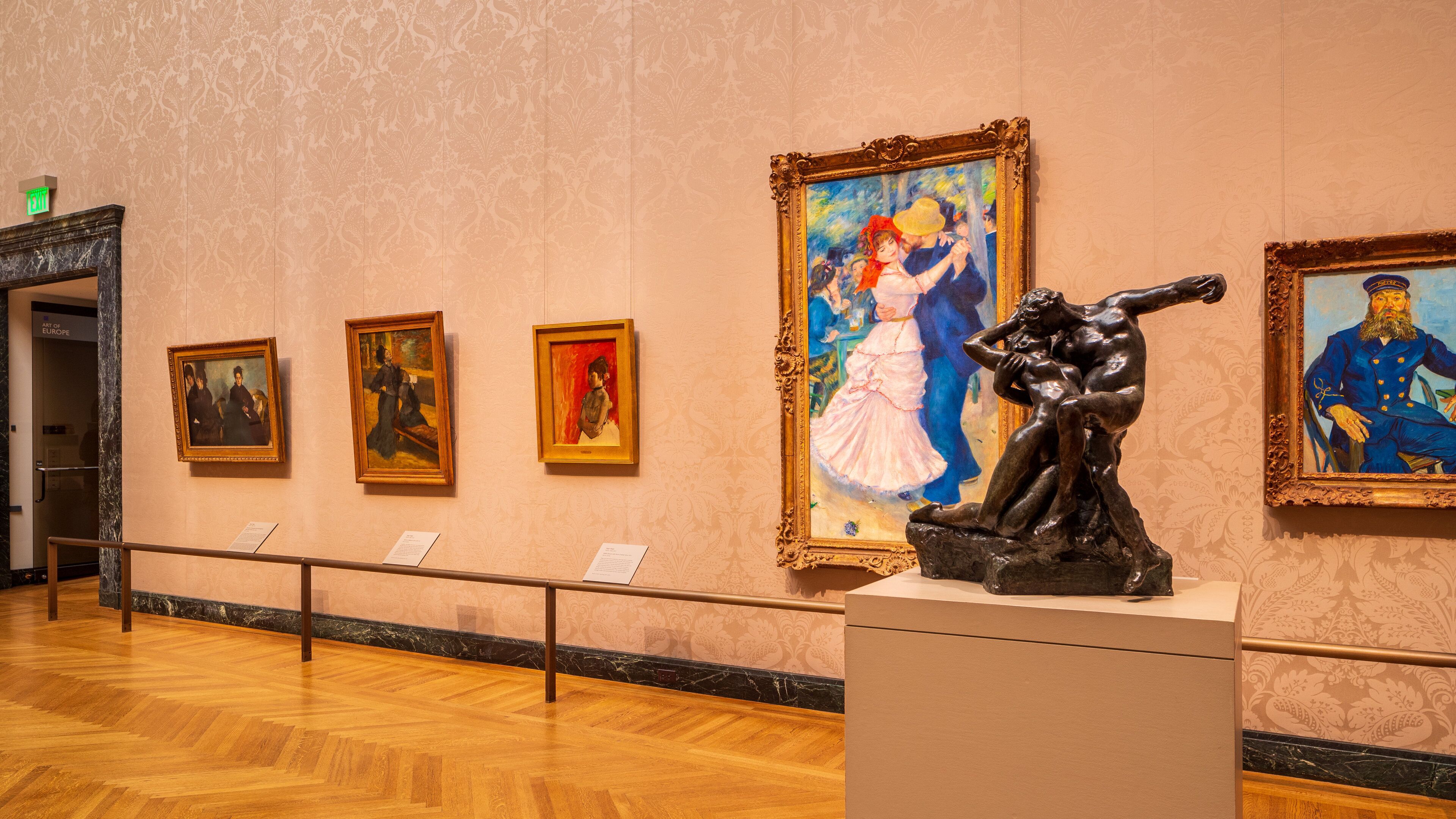 Boston Museum of Fine Arts featuring art and interior views