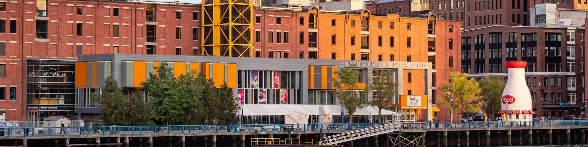 Boston Children\'s Museum featuring a bay or harbor