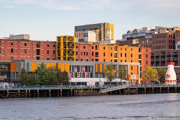Boston Children\'s Museum featuring a bay or harbor