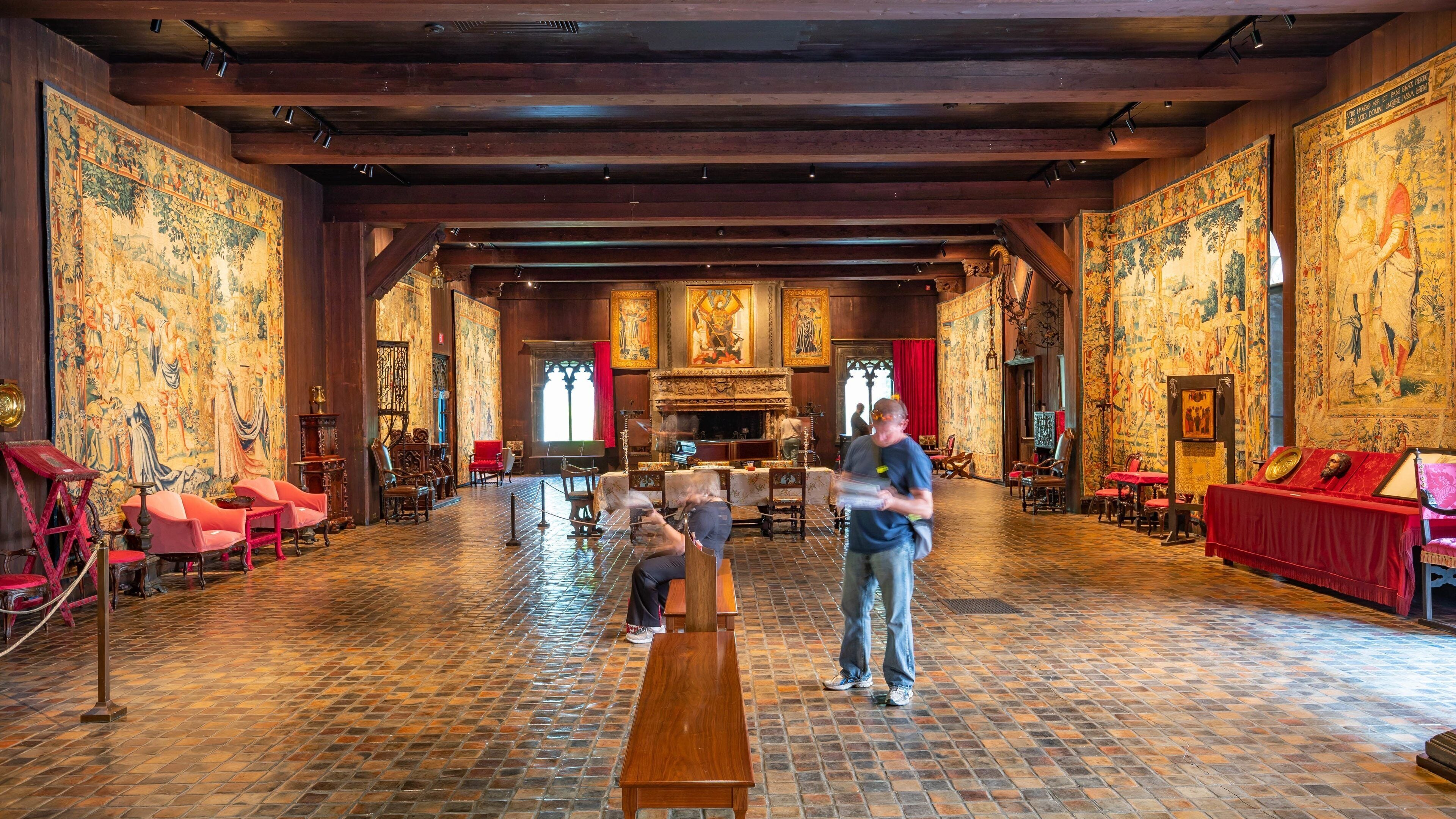 Isabella Stewart Gardner Museum showing interior views and heritage elements