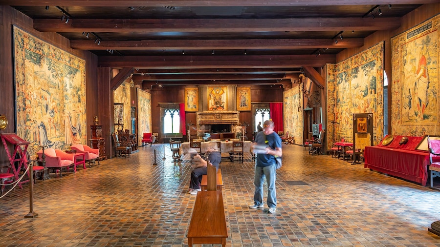 Isabella Stewart Gardner Museum showing interior views and heritage elements