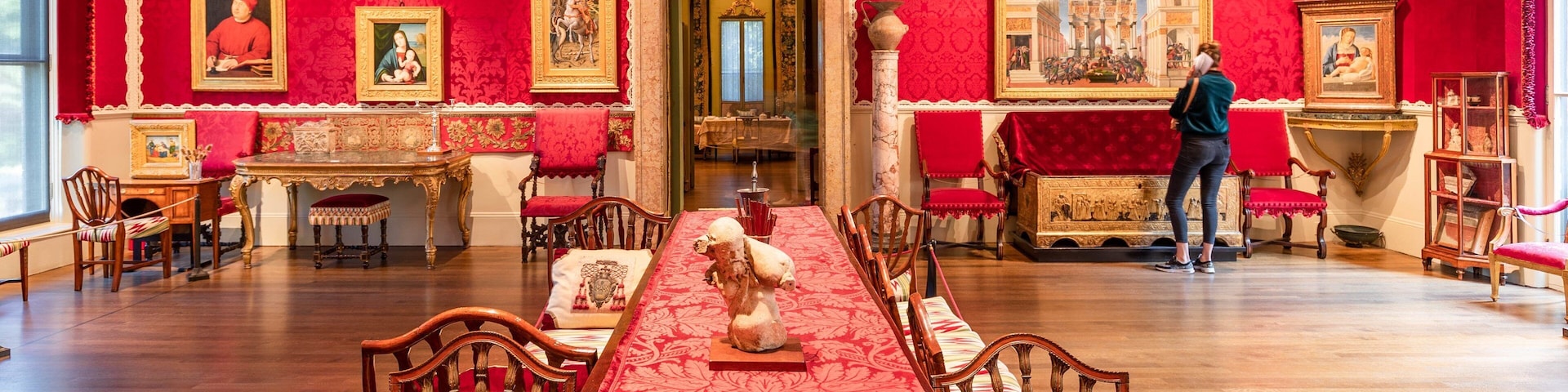 Isabella Stewart Gardner Museum showing interior views and heritage elements