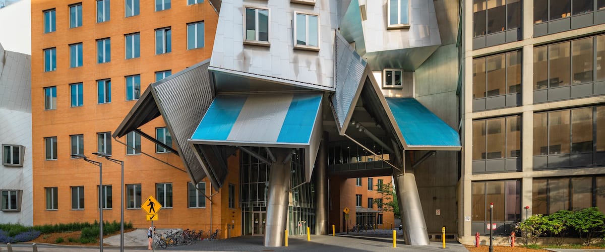 Massachusetts Institute of Technology showing modern architecture