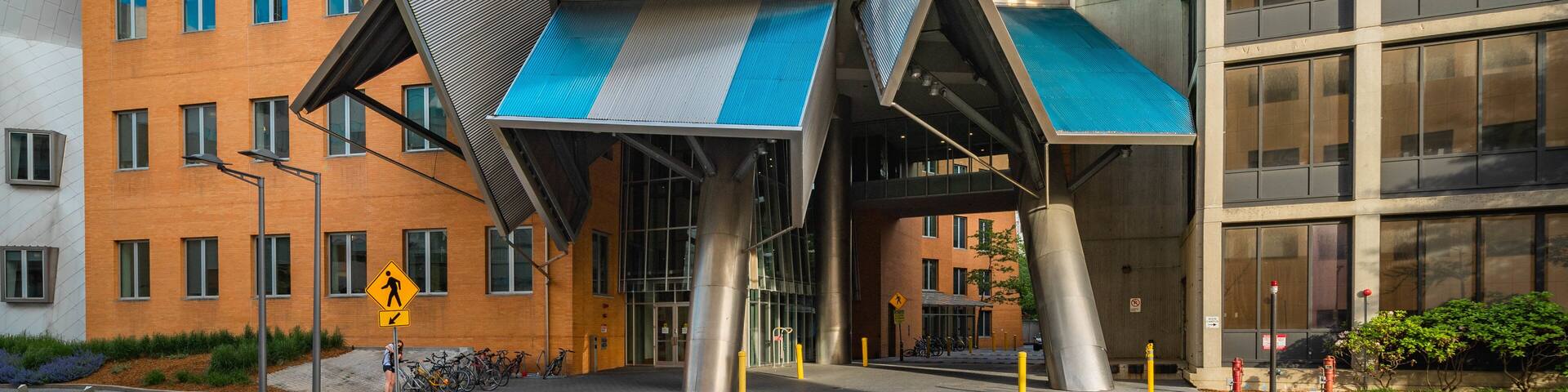 Massachusetts Institute of Technology showing modern architecture