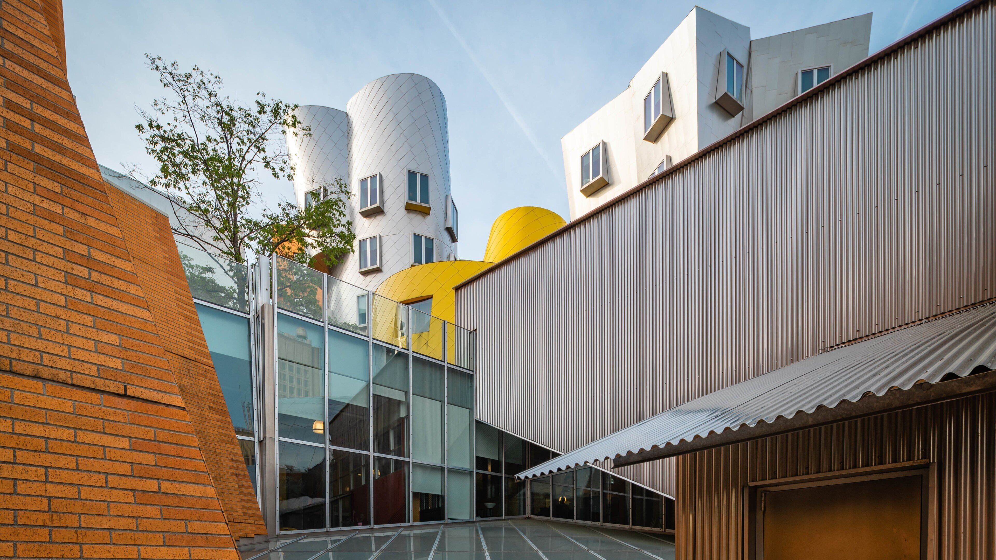 Massachusetts Institute of Technology which includes modern architecture